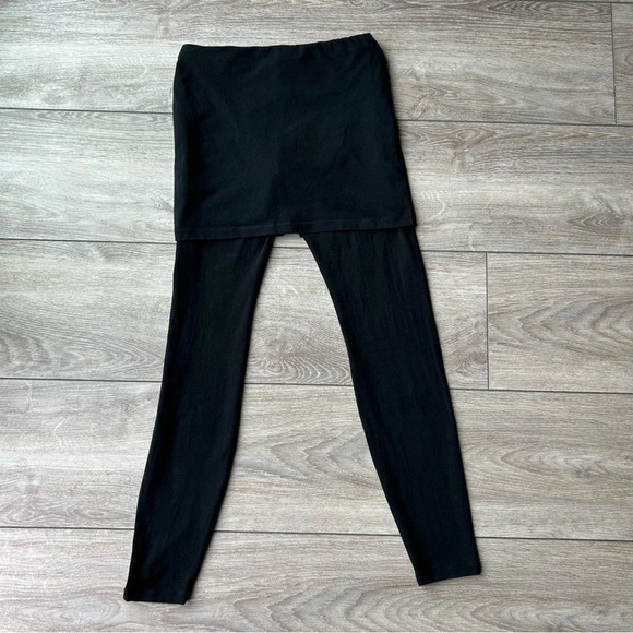 Cabi Black Mesh Skirted  Leggings - Picture 12 of 14